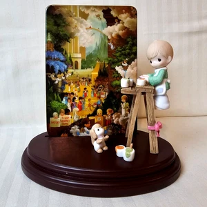 SIGNED Precious Moments 'Hallelujah Square' Children's Print Chapel Exclusive LE - Picture 1 of 21
