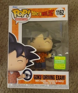 FUNKO POP! Dragon Ball Z SDCC 2022 Shared Exclusive Goku (Driving Exam) #1162 - Picture 1 of 7