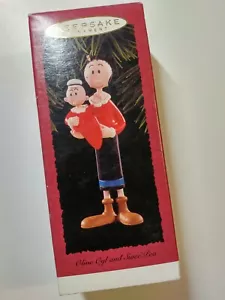 Hallmark '1996 OLIVE OYL and SWEE' GUISANTE' Ornamento de Recuerdo (Navidad) - Imagen 1 de 2
