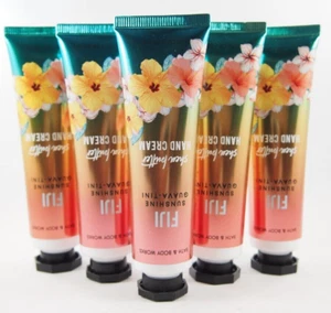 (5) Bath & Body Works Fiji Sunshine Guava-Tini Shea Hand Cream Travel Small 1oz - Picture 1 of 6