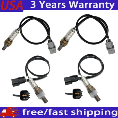  Sensor de oxigênio up+downstream para 2004-08 2010 2011 Mitsubishi Endeavor 3.8L 4PCS - Imagem 1 de 4