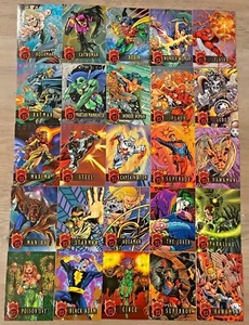 Tarjetas base Fleer/Skybox DC Outburst: Firepower 1996 completa tu conjunto, elige una - Imagen 1 de 2