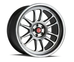 One 18x8.5 Aodhan AH07 5x114.3 +35 Flow Forged Hyper Black Wheel - Picture 1 of 3