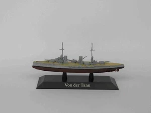 DIE-CAST NAVE DA GUERRA VON DER TANN 1910 - WARSHIPS BATTLE CRUISER #44 - Imagen 1 de 2
