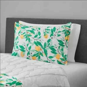 Mainstays King Pillow Sham - Lemon Pattern(593/4) - Picture 1 of 3