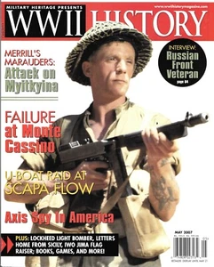 Historia de la Segunda Guerra Mundial mayo 2007 Monte Cassino Myitkyina ataque submarino incursión eje espía EE. UU. - Imagen 1 de 12