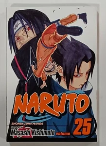Naruto #25, diciembre de 2007, segunda impresión, resumen Shonen Jump Edition, Viz Media, TPB - Imagen 1 de 4