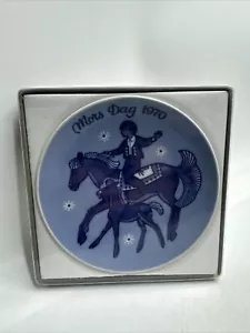 Mors Dag Mothers Day Plate 1970 First Issue Limited Norway New In Box 5” Fj - Picture 1 of 6