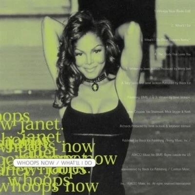 CD Maxi Single Janet Jackson Whoops Now What'll I Do TOP - Bild 1 von 2