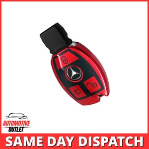 FUNDA AMG LLAVERO REMOTO PARA MERCEDES A C E S SL CLK SLK CLASE ML, ROJA - Imagen 1 de 5