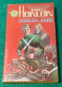 Starman Jones by Robert A. Heinlein 1st Ballentine Paperback Print 1975 Sci-Fi - Picture 1 of 10