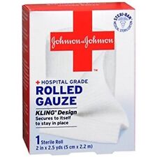 Band-Aid Flexible Small Sterile Rolled Gauze Dressing 2 inch x 2.5 yard 1 Count