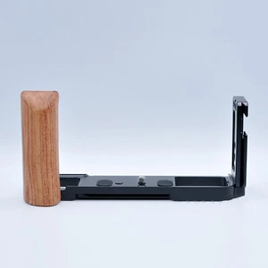 Wooden Quick Release L Plate Part for Fujifilm GFX50R GFX-50R Camera Accessories - Picture 1 of 16