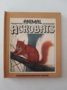 Animals In Action Pop-Up Book - Animal Acrobats 1981 HC David Nockels - Foto 1 di 3