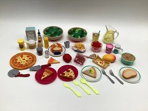 Our Generation OG Food Lot Salat Pizza Pfannkuchen Pommes Frites Jello Limonade Salz - Bild 1 von 7