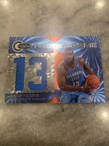 2010-11 Totally Certified James Harden Fabric Of the Game # /299 Game Worn Relic