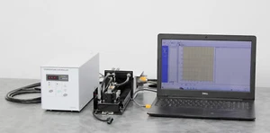 Accesorio controlador de temperatura Shimadzu TMSPC-8 con computadora portátil y análisis TM - Imagen 1 de 11