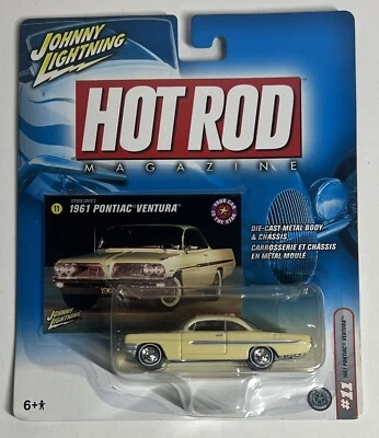 Revista Johnny Lightning Hot Rod 1961 Pontiac Ventura NUEVO Foto 1 de 2