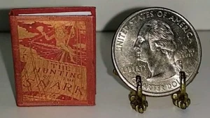 1:12 SCALE MINIATURE BOOK THE HUNTING OF THE SNARK LEWIS CARROLL - Picture 1 of 7