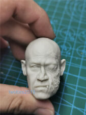 1/12 Richard Ng Zombie Head Sculpt Carved For 6" Male Action Figure Body Toys