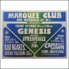 Genesis 1972 London Marquee Club Concert Poster (UK)