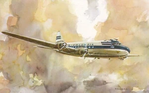 34687/ AK – AVIANCA – Douglas DC-4 - ungebraucht - Picture 1 of 1