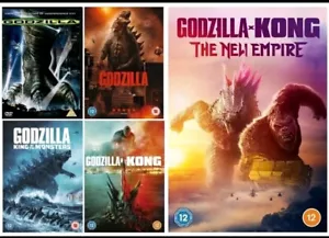 Godzilla 5 MOVIE DVD COLLECTION. 1 2 3 4 5 Godzilla x Kong: The New Empire - Picture 1 of 1