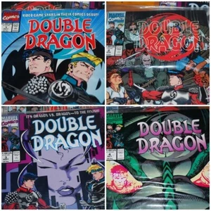 Double Dragon #1-4 MARVEL Comics 1991 Sega Nintendo Video Game UK SELLER - Picture 1 of 6