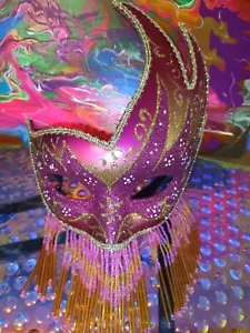 Women Masquerade Halloween Party Eye Mask - Picture 1 of 12