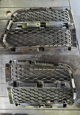 2013-2018 Dodge Ram 1500 OEM PAIR Right  LEFT Grille Inserts SPRAY PAINTED BLACK - Image 1 of 4