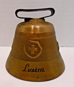 Switzerland Brass Bell Luzern Melpa - Foto 1 di 6