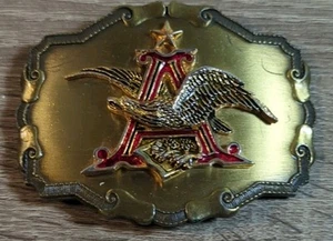 1977 Vintage Raintree A Eagle Star Gürtelschnalle Anheuser Busch Logo - Bild 1 von 6