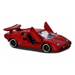 Lamborghini Countach LP400 Red Majorette Vintage Cars 2021 237-1 1:64 Toy Car - Imagen 1 de 8