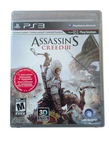 Assassin's Creed III Sony PlayStation 3 PS3 Ubisoft Havok Videojuego Maduro - Imagen 1 de 3