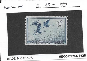 Federal Duck Hunting Stamp, Sc # RW22, MNH (64442) - Bild 1 von 1