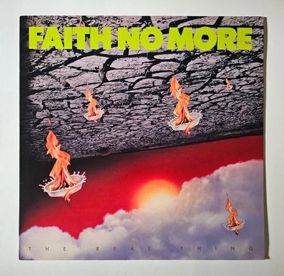 Faith No More The Real Thing 1989 Vinyl Foto 1 de 4