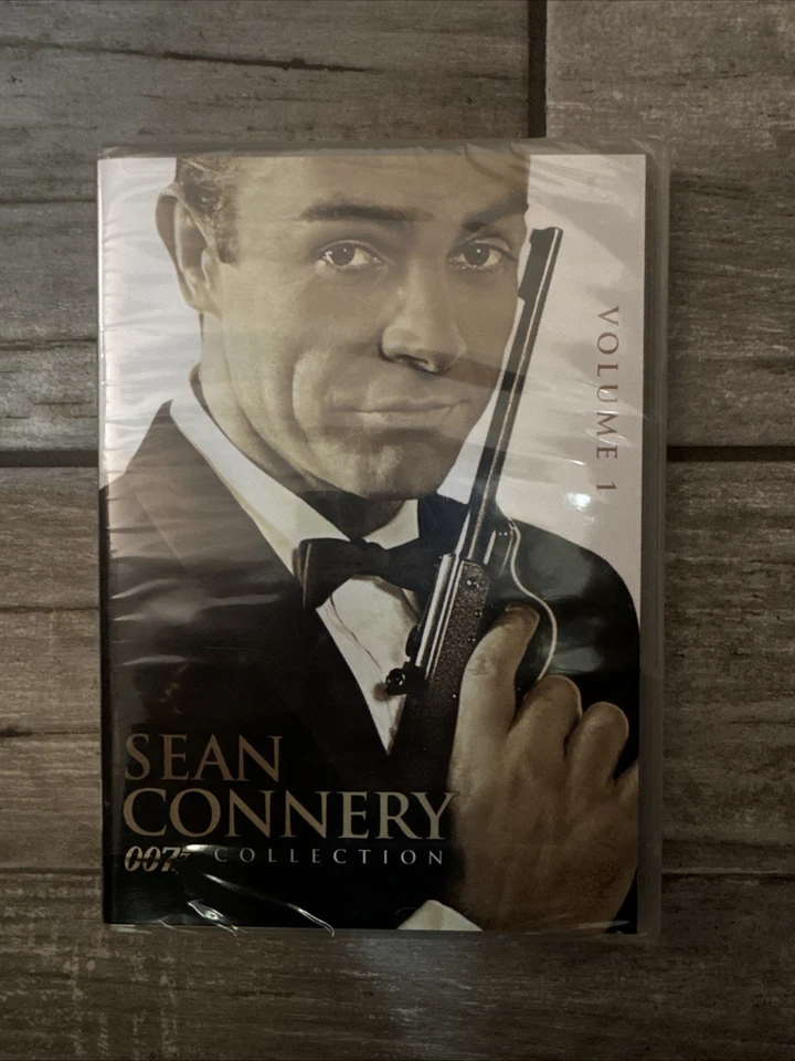 Sean Connery 007 Collection Volume 1 DVD James Bond Dr. No Goldfinger 6 Discs