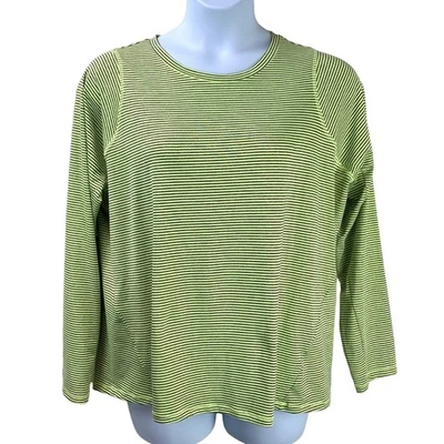 Athletic Works Yellow Gray Running Yoga Shirt XXL - Image 1 of 4