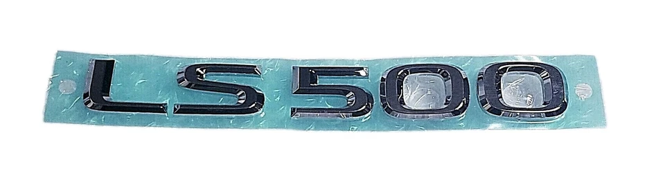 18-19 NEW OEM LEXUS LS500 CHROME REAR WORD TRUNK EMBLEM 2018 2019  - Image 1 of 1