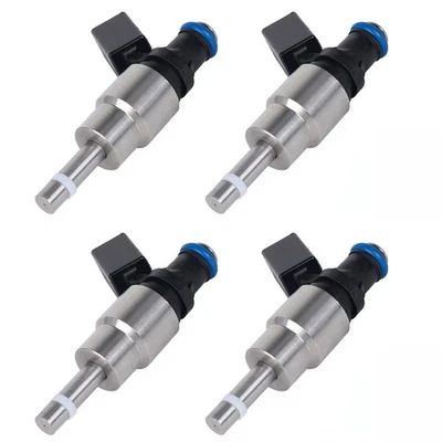For Audi A4 2.0L I4 2005-2009 Spray fuel Brand New 4pcs Fuel Injectors - Image 1 of 4