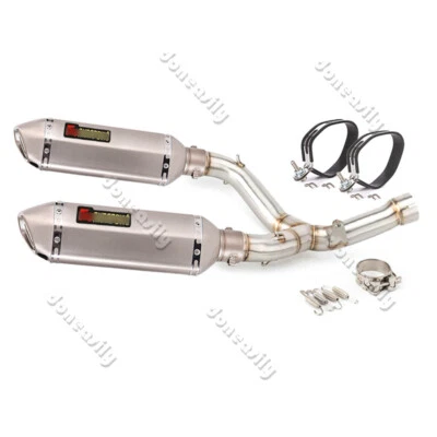 Puntas silenciadoras de tubo sistema de escape de motocicleta 51 mm para Honda CRF450 R RX 2015 2016 Foto 1 de 4