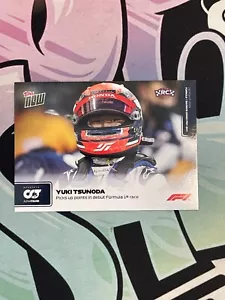 2021 F1 Topps Now YUKI TSUNODA Debut Race F1 Rookie RC #003 AlphaTauri - Bild 1 von 2