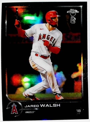 2022 Topps Chrome Ben Baller #24 Jared Walsh  Los Angeles Angels    ++ FREE SHIP - Image 1 of 2