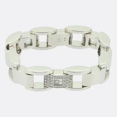 Chopard Happy Diamonds Bracelet - 18ct White Gold - Image 1 of 4