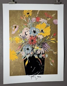 Ramón Santiago, Impresión Artística “Ramo” 1997, Firmada a Mano en 2000, Excelente, 20x25” - Imagen 1 de 11