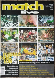 Fanzine match live Dez Jan 00/01 HSV S04 SVB Jena BVB Neapel Bayern Hansa Aachen - Bild 1 von 5