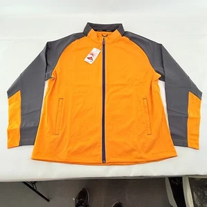 Castore Women’s Soft Shell Training Jacket in Orange & Black size 18 - Picture 1 of 9