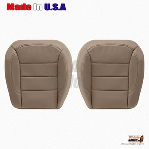 Tan Bottoms Perforated Leather Cover 2012 2013 Mercedes Benz ML250 ML350 ML400 - Picture 1 of 10