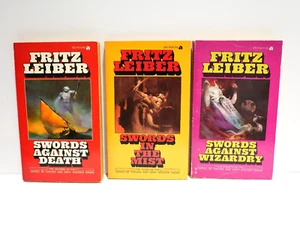 Lot of Vol 2, 3, 4 - Fafhrd & Gray Mouser by Fritz Leiber - Ace Fantasy PBK 80s - Picture 1 of 19