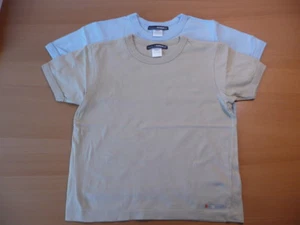 T-Shirts (hellblau und beige) Gr. ca. 116 von DECATHLON - Bild 1 von 4